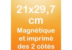 Magnet recto verso 21x29,7cm