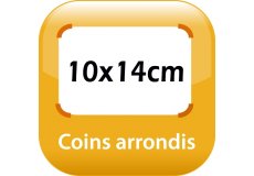 magnet thermomtre 14x10cm coins arrondis