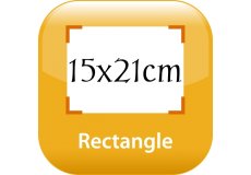 magnet thermomtre  15x21cm angles droits