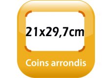 magnet thermomtre 21x29,7cm coins arrondis