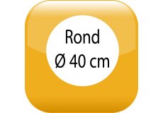 magnet voiture Rond  40 cm