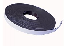 Magnetband PVC weiß isotropic 20mm x 2mm x 50 m