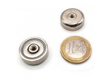 magnets with internal thread Ø 0,79