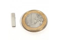 Neodym-Magnete, Blcke 15 x 3 x 1.2 mm