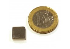 Neodymium magnetic blocks 0,4X0,4X0,12in