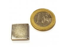 Neodymium magnetic blocks 0,59X0,59X0,12in