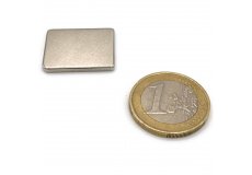 Neodymium magnetic blocks 20 x 15 x 2 mm