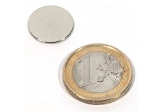 Neodymium magnetic discs 0,6 x 0,04in