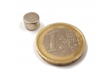 Neodymium magnetic discs 0,31 x 0,20in