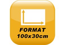 photo magnet 100x30cm
