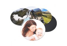 photo magnet ronde  8,6cm