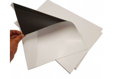 White magnetic sheet