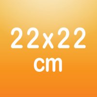 Magnet for dry erase slate  8,66X8,66in (felt marker pen sold separately)