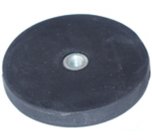 un aimant plot antigliss diam43mm avec trou filet�