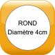 faire part magnet mariage rond diamtre 6cm