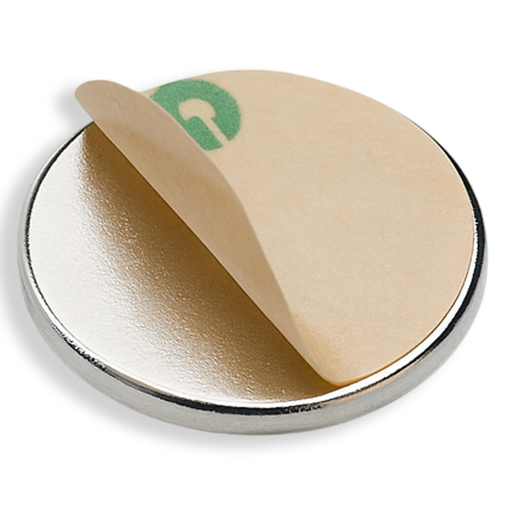 Aimant néodyme disque Ø10 x 10mm, puissance 3,9kg 49 Aimants néodyme autocollants