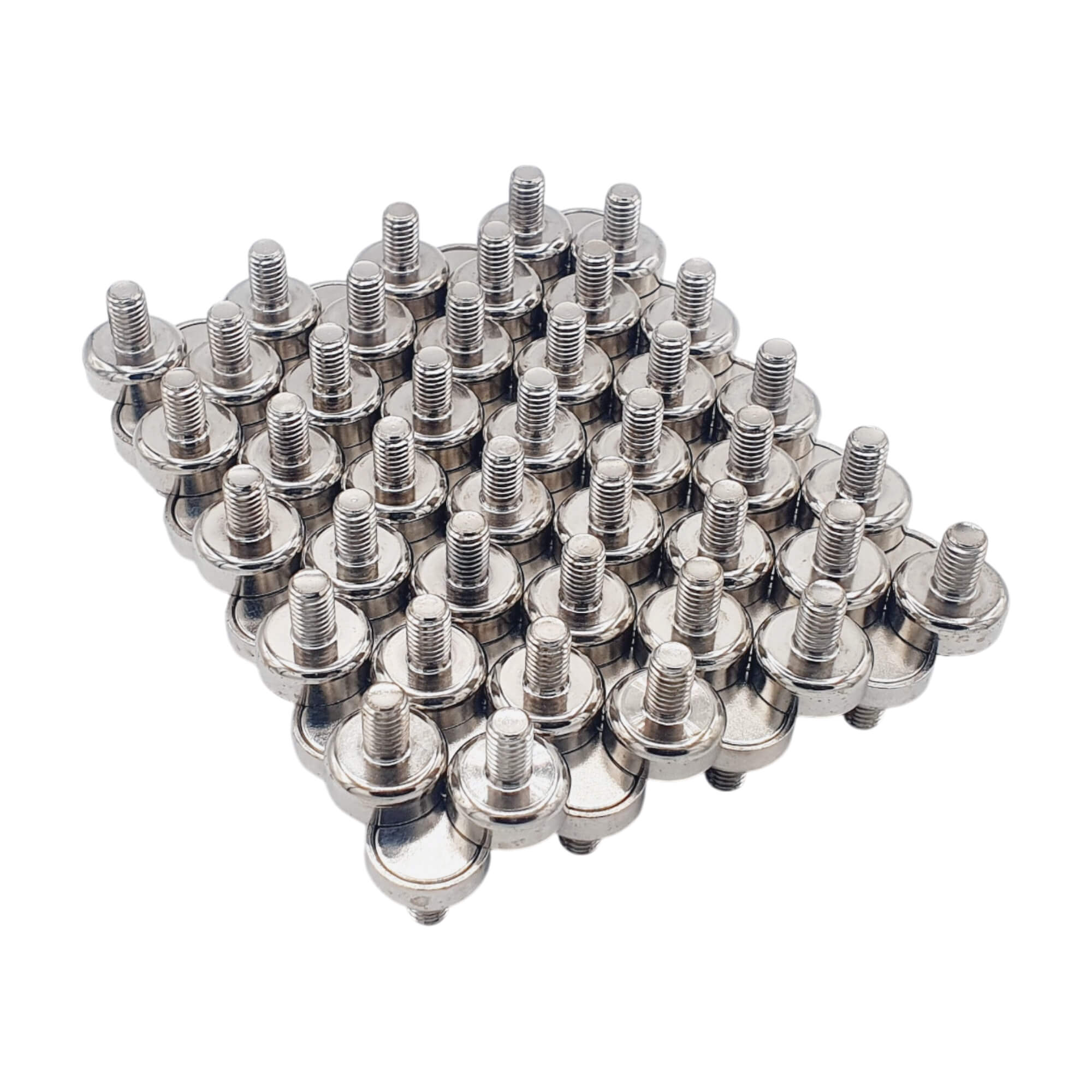 Aimant néodyme Ø 13mm avec tige filetée M5, puissance 4 kg 48 Aimant néodyme Ø 13mm avec tige filetée M5, puissance 4 kg – Image 3