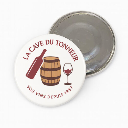 badge aimanté rond D32mm