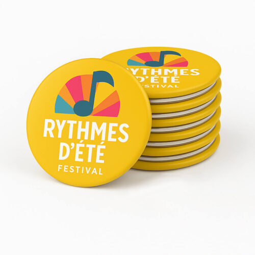 faire-part magnet rond