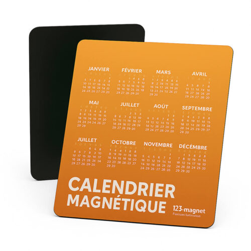 calendrier magnet publicitaire personnalisé