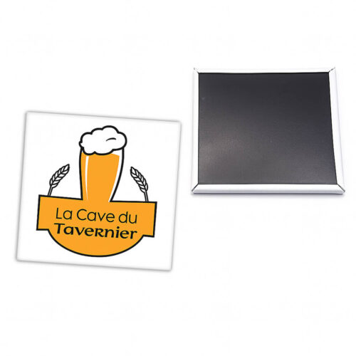 magnet musée carré 8x8cm