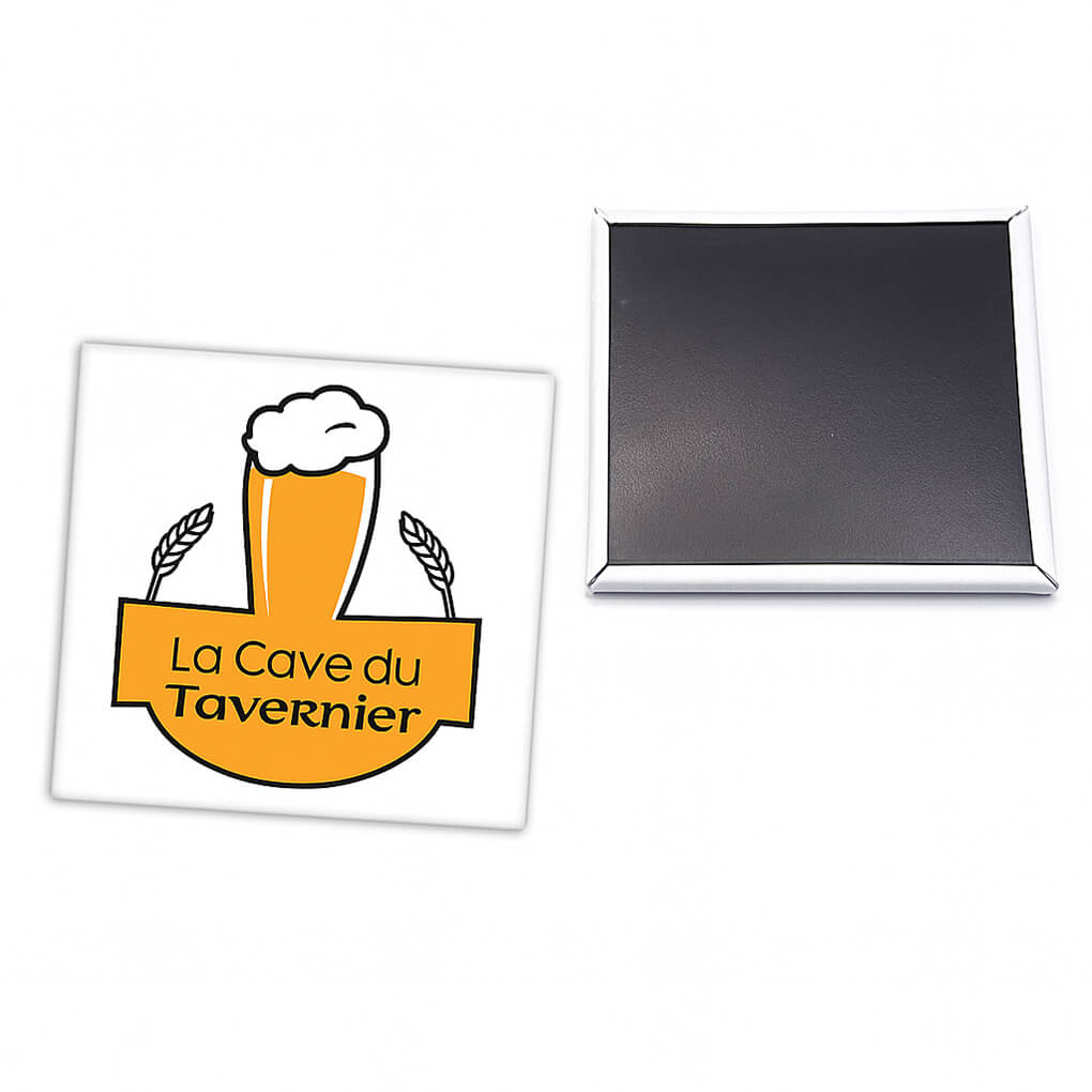 Magnet rigide 8 x 8 cm 67 magnet musée carré 8x8cm