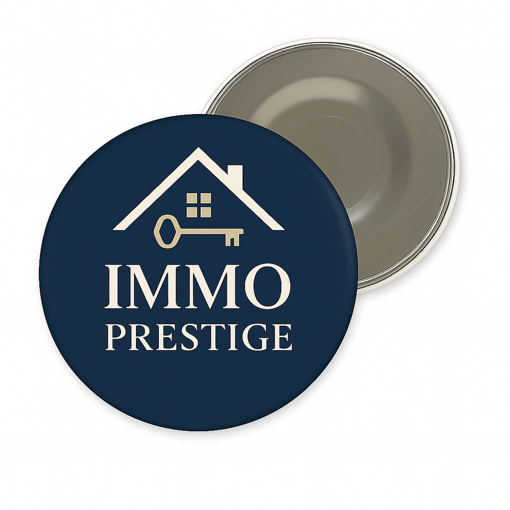 Magnet badge ⌀ 15,8cm 46 badge magnet musée D15,8cm