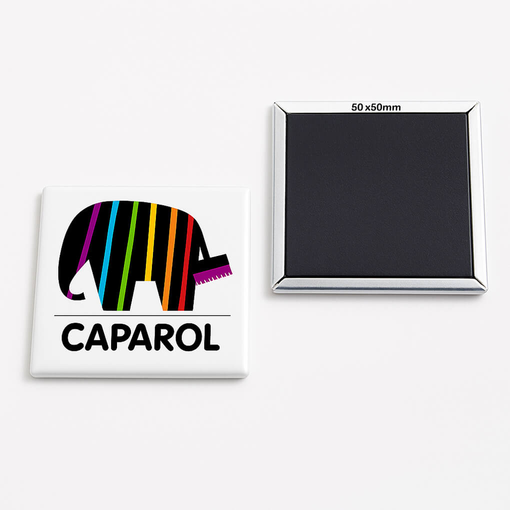 Magnet rigide 5 x 5 cm 64 magnet souvenir 5x5cm