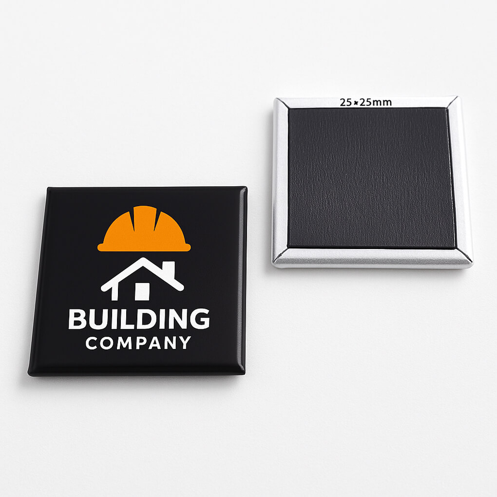 Magnet rigide 2,5 x 2,5 cm 62 magnet souvenir 25x25mm