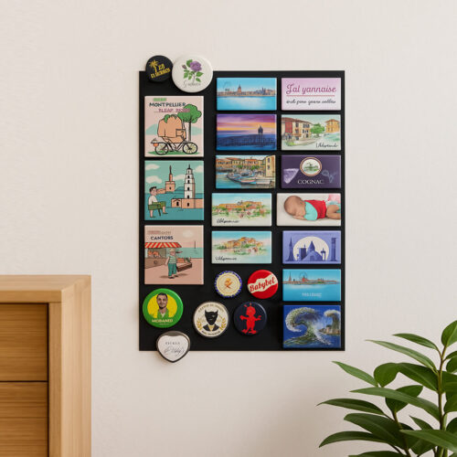 faire-part magnet rond