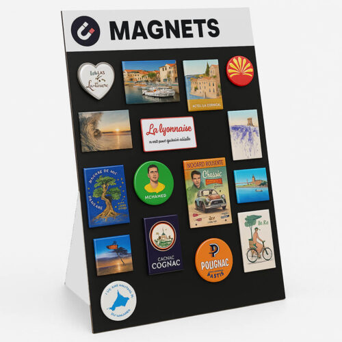 présentoir magnet souvenir