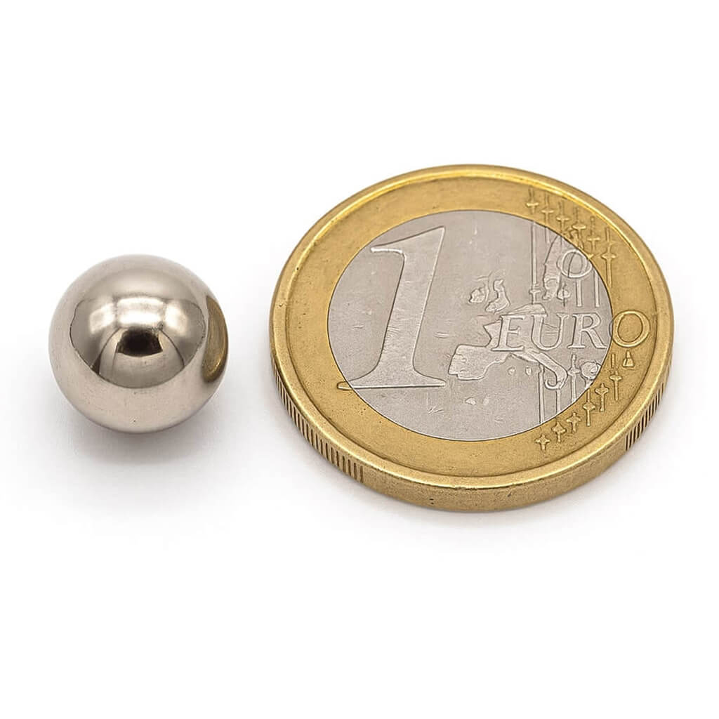Aimant néodyme bille ⌀10, puissance 1.5kg