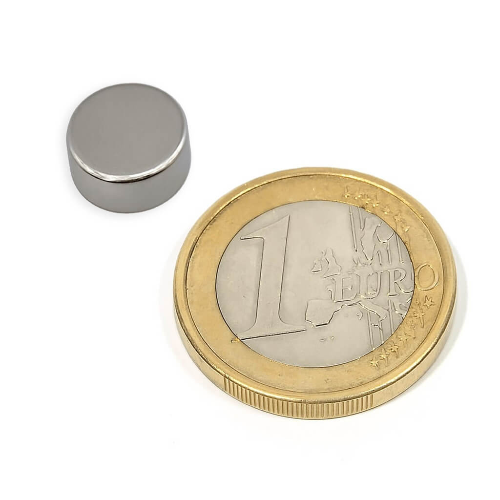 Aimant néodyme disque Ø10 x 5mm, puissance 2.6kg