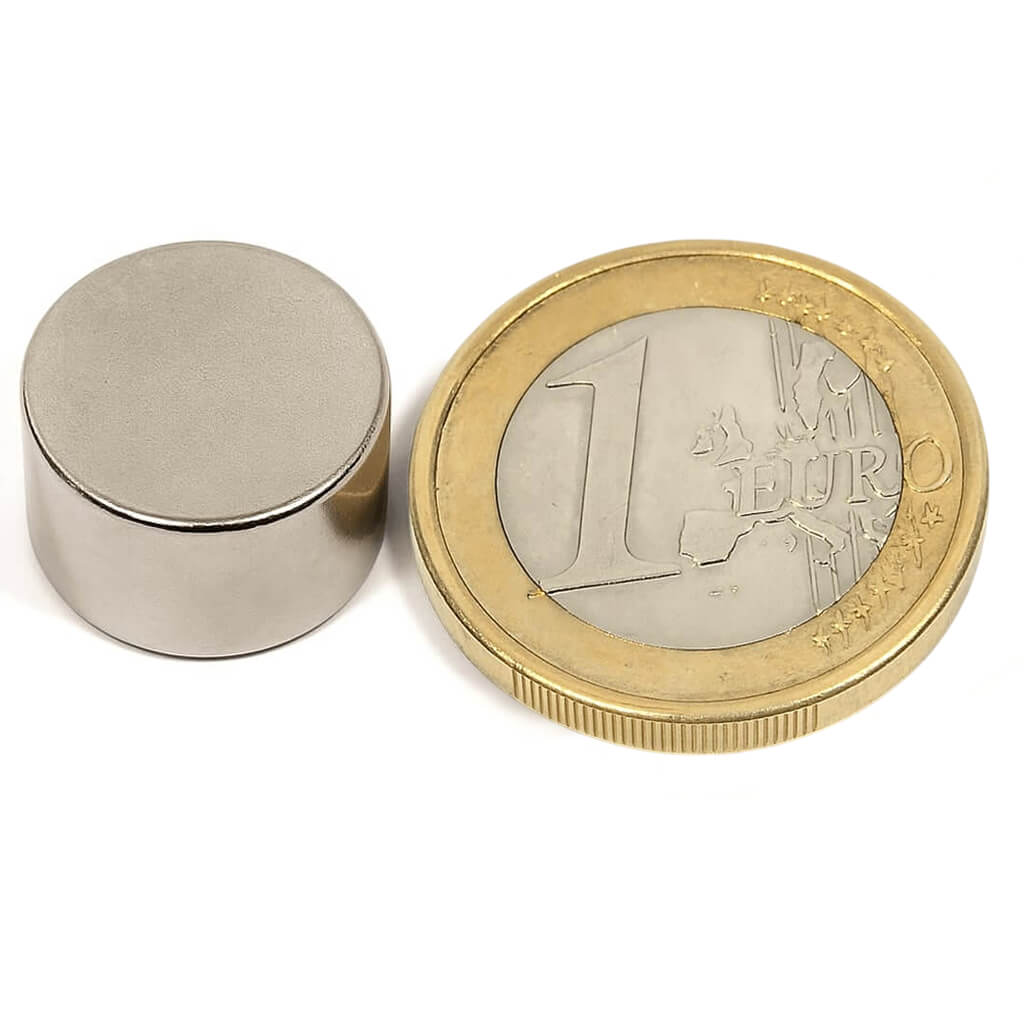 Aimant néodyme disque Ø15 x 10mm, puissance 7kg
