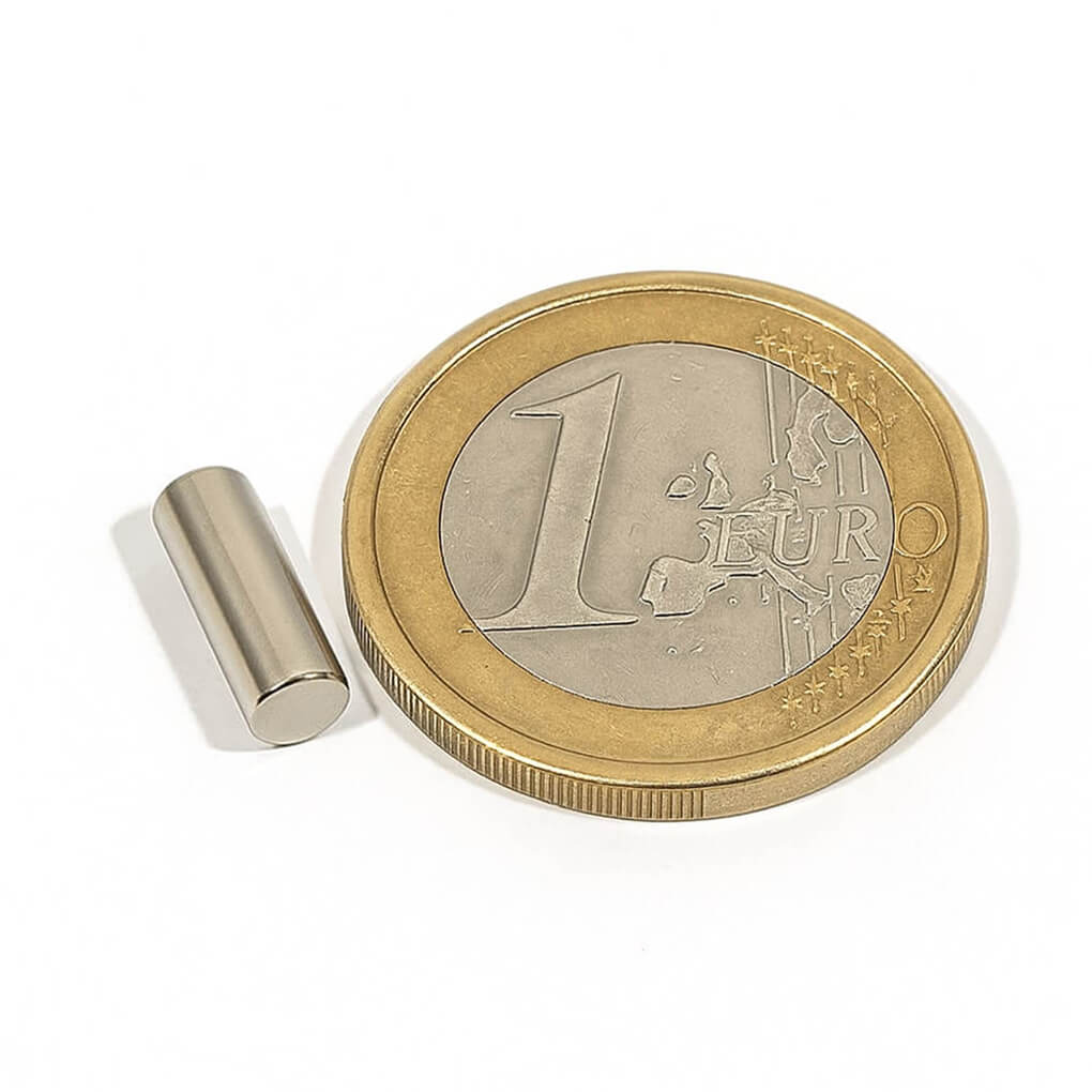 Aimant néodyme disque Ø 4x10mm, puissance 0.66kg
