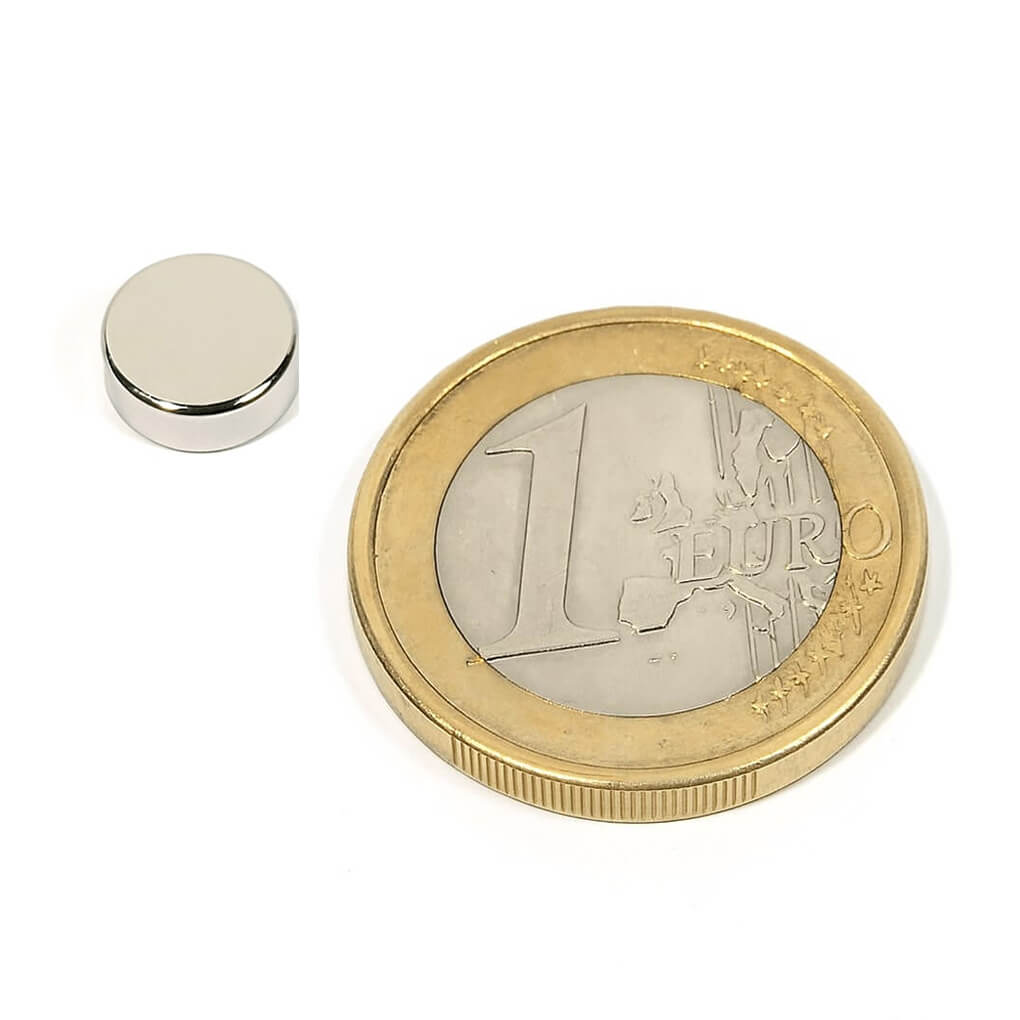 Aimant néodyme disque Ø 8x3mm, puissance 1.5kg