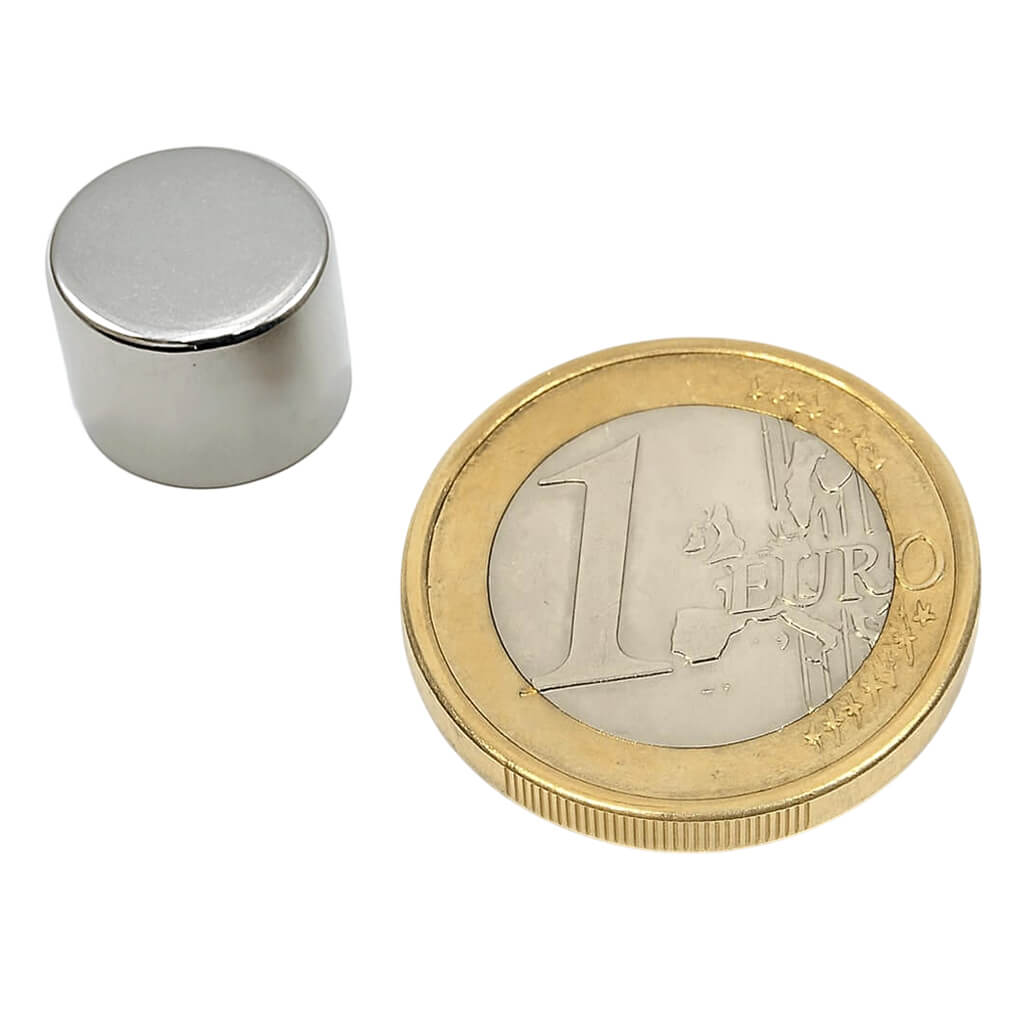 Aimant néodyme disque Ø12 x 10mm, puissance 5.30kg