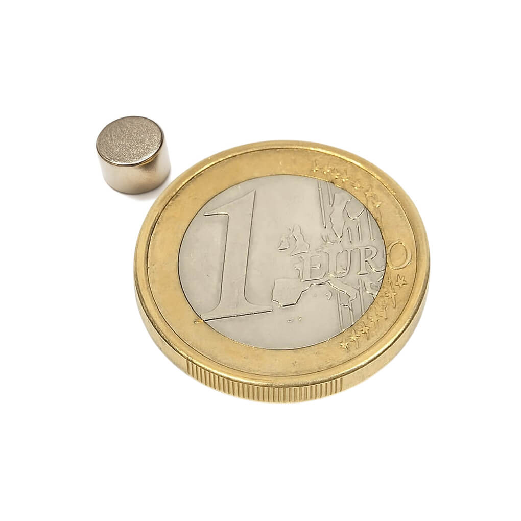 Aimant néodyme disque Ø 6x4mm, puissance 1.2kg