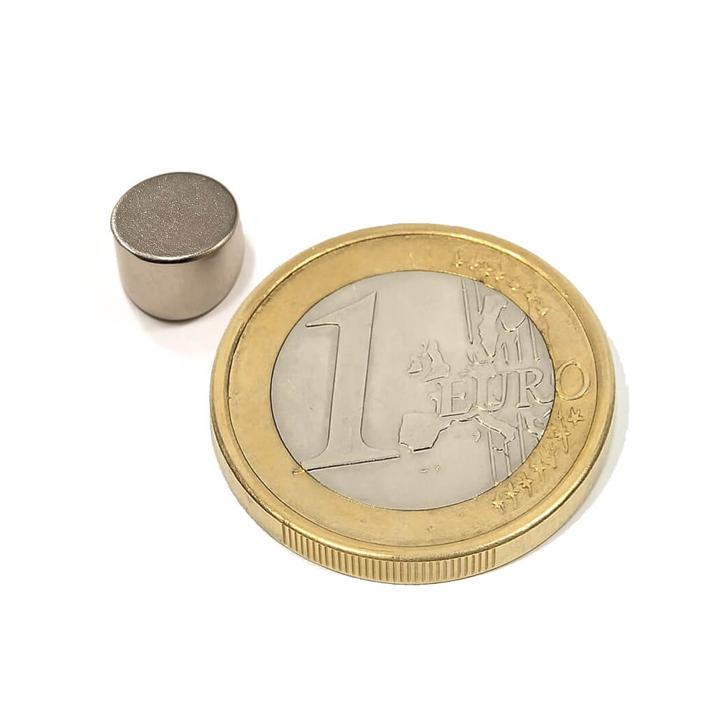 Aimant néodyme disque Ø 8x5mm, puissance 2kg