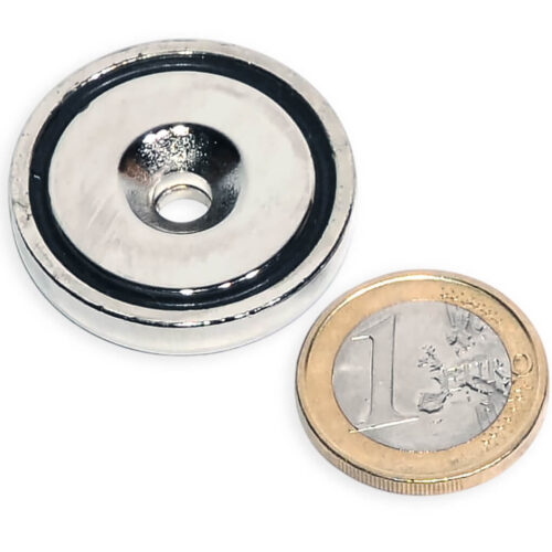 Aimant néodyme ⌀32mm avec trou de fixation, puissance 32kg