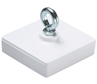 Aimant ferrite 58mm avec œillet 55 Aimant ferrite 58mm avec œillet