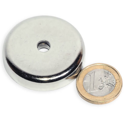aimant néodyme anneau Øext30 x Øint10 x 5 mm, puissance 11Kg