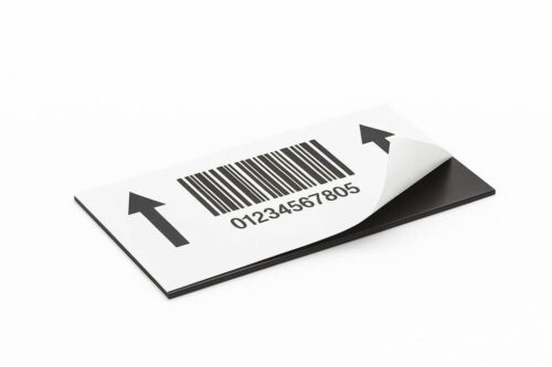 Rouleau magnétique PVC blanc
