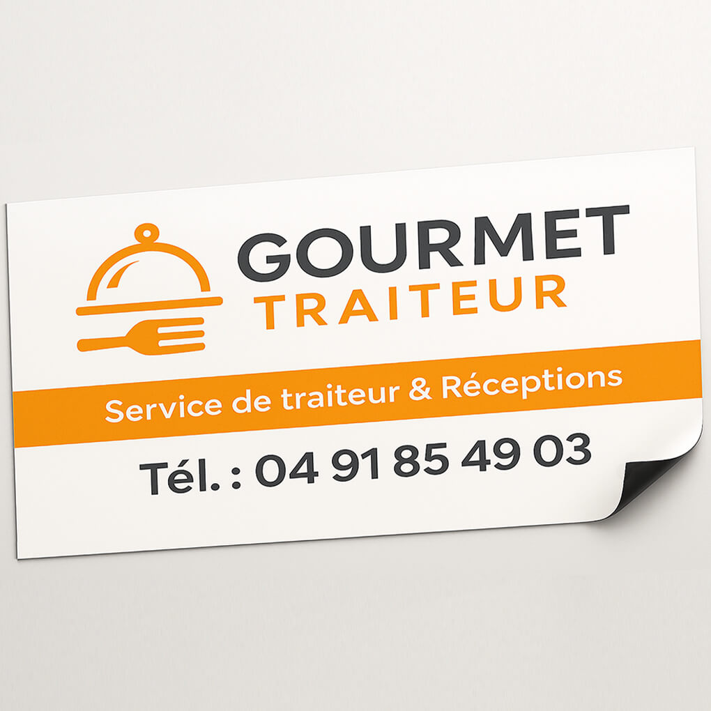 plaque aimantée voiture 100x200cm 51 magnet camion publicitaire 100x200cm