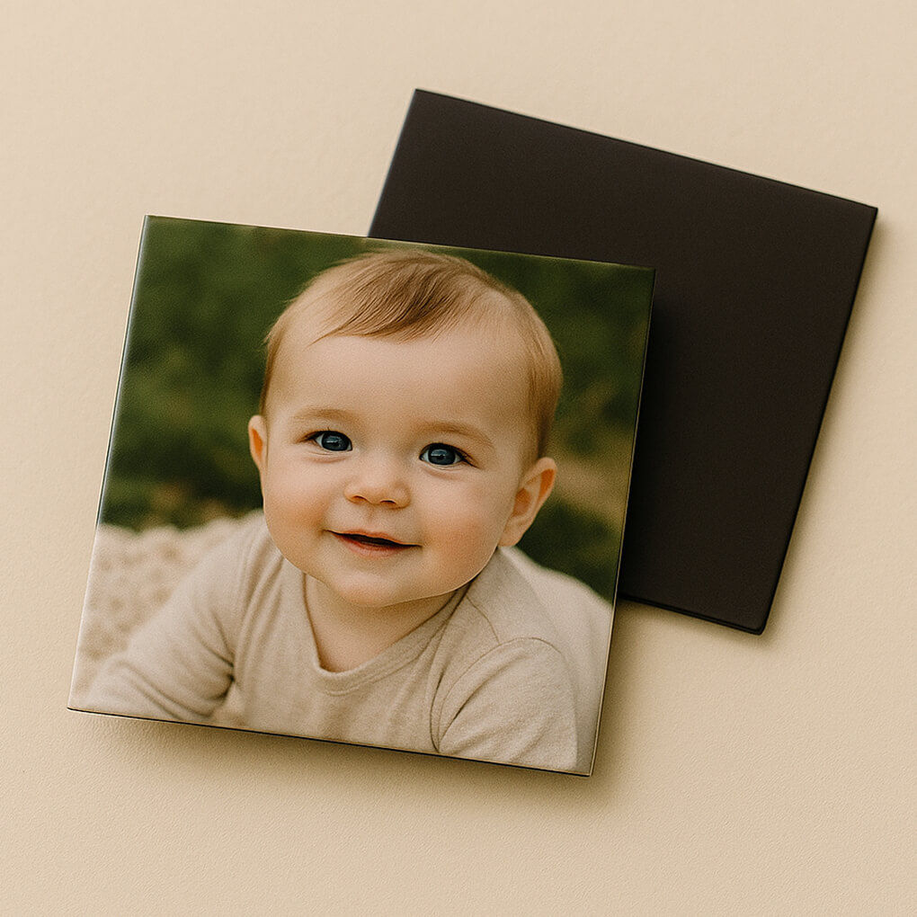Photo magnet 6x6cm 55 photo magnet carrés 6x6cm