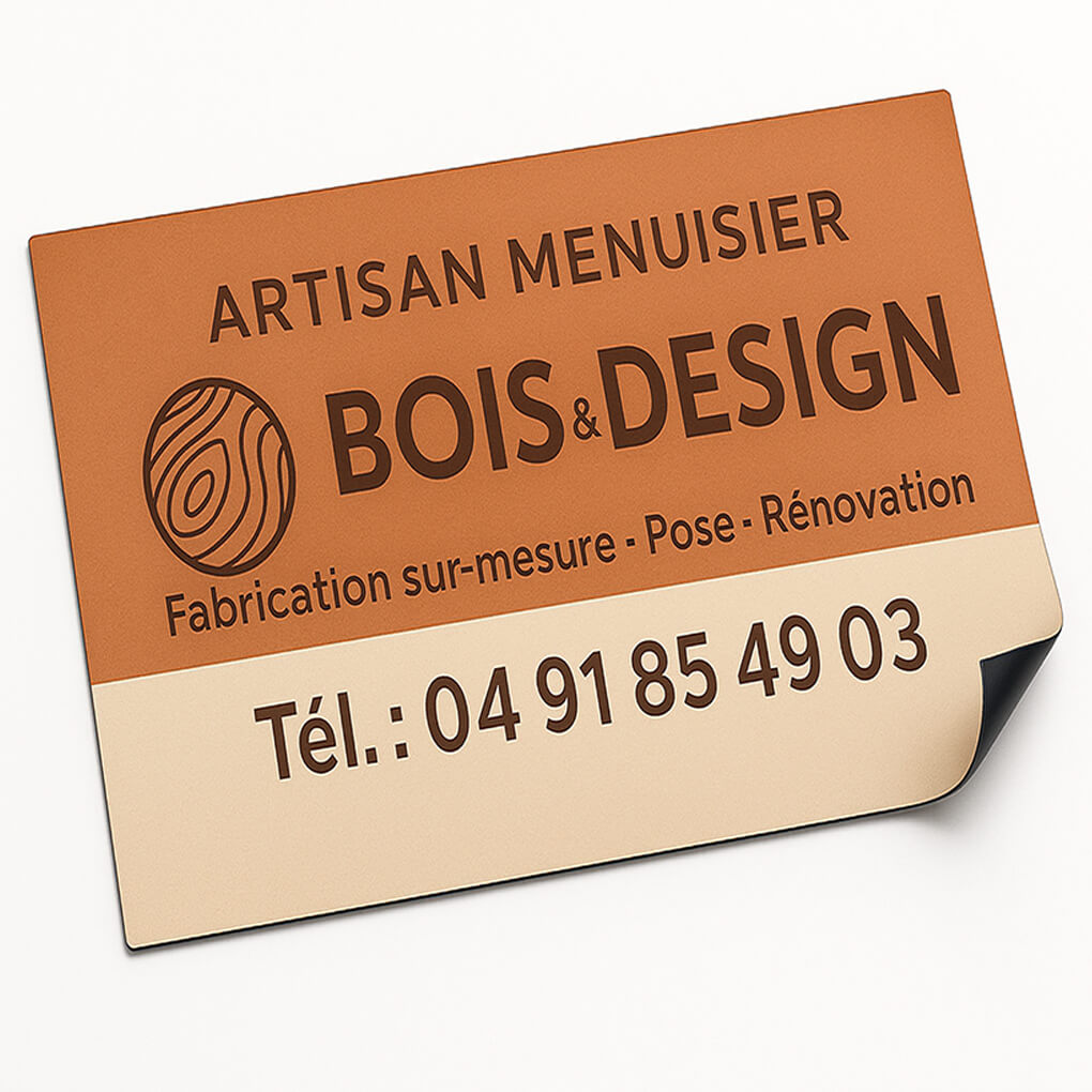sticker magnétique 80x60cm
