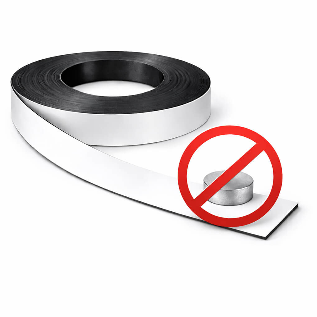 bande magnétique pvc blanc isotropic 20mm x 2mm x 50 mètres 48 bande magnétique pvc blanc isotropic 20mm x 2mm x 50 mètres – Image 3