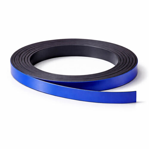 Bande magnétique bleue 10mm x 1mm x 5 mètres