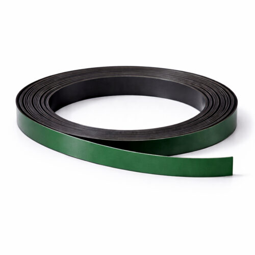 Bande magnétique verte 10mm x 1mm x 5 mètres