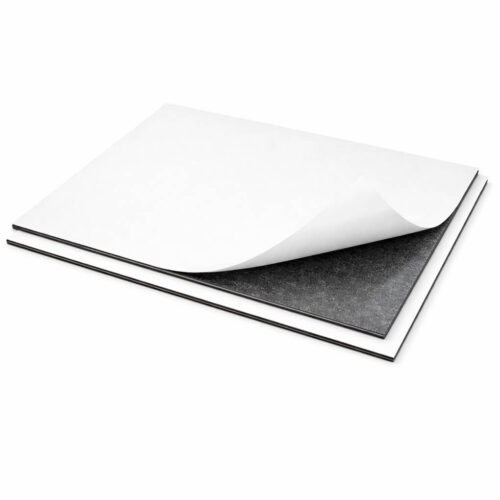 Plaque aimantée adhésive A4 0.8mm